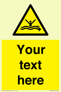 Custom Warning strong currents